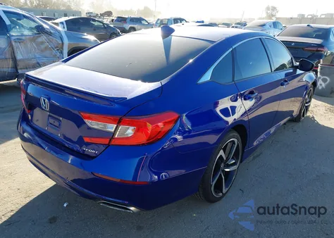 2019 Honda Accord Sport из США, поврежденный, VIN 1HGCV1F35KA160444